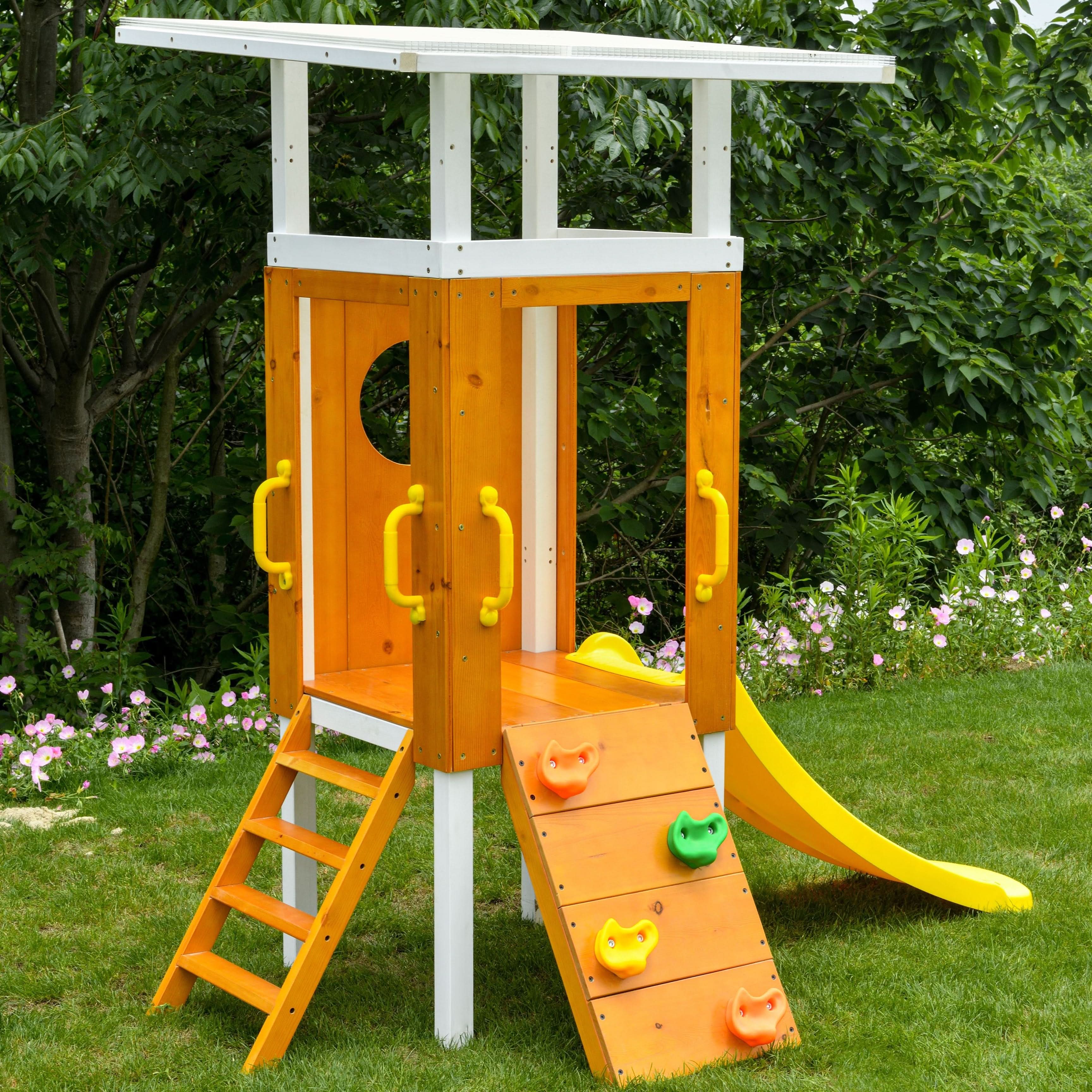 Avenlur Forest Small Outdoor Toddler Swing Set
