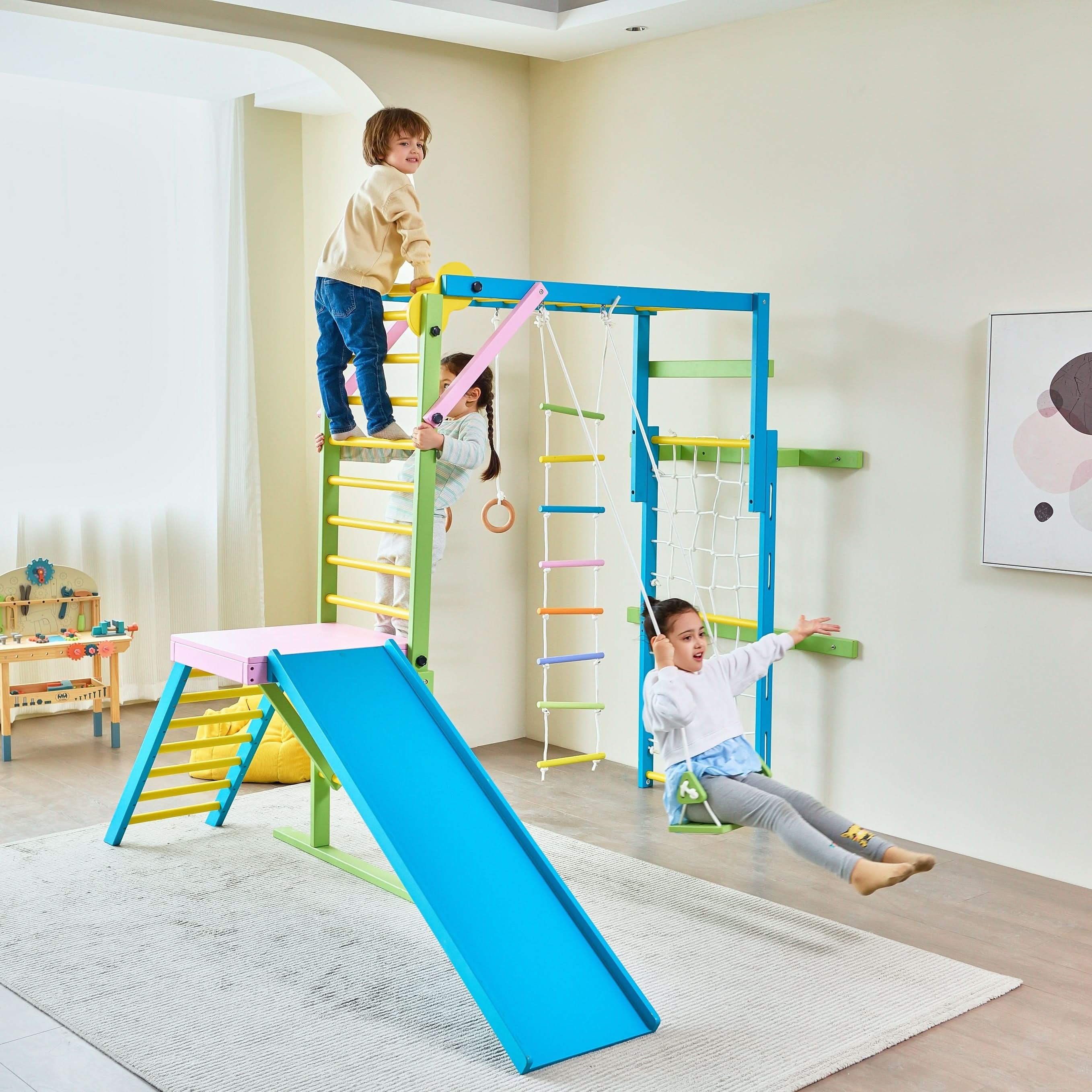 Avenlur Grove 8-in-1 Foldable Jungle Gym