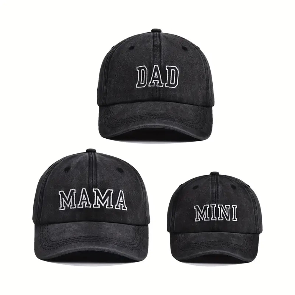 Family Matching Hats - Dad, Mama and Mini