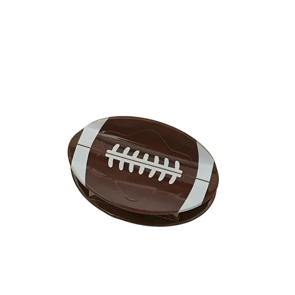 Football Hair Claw Clip