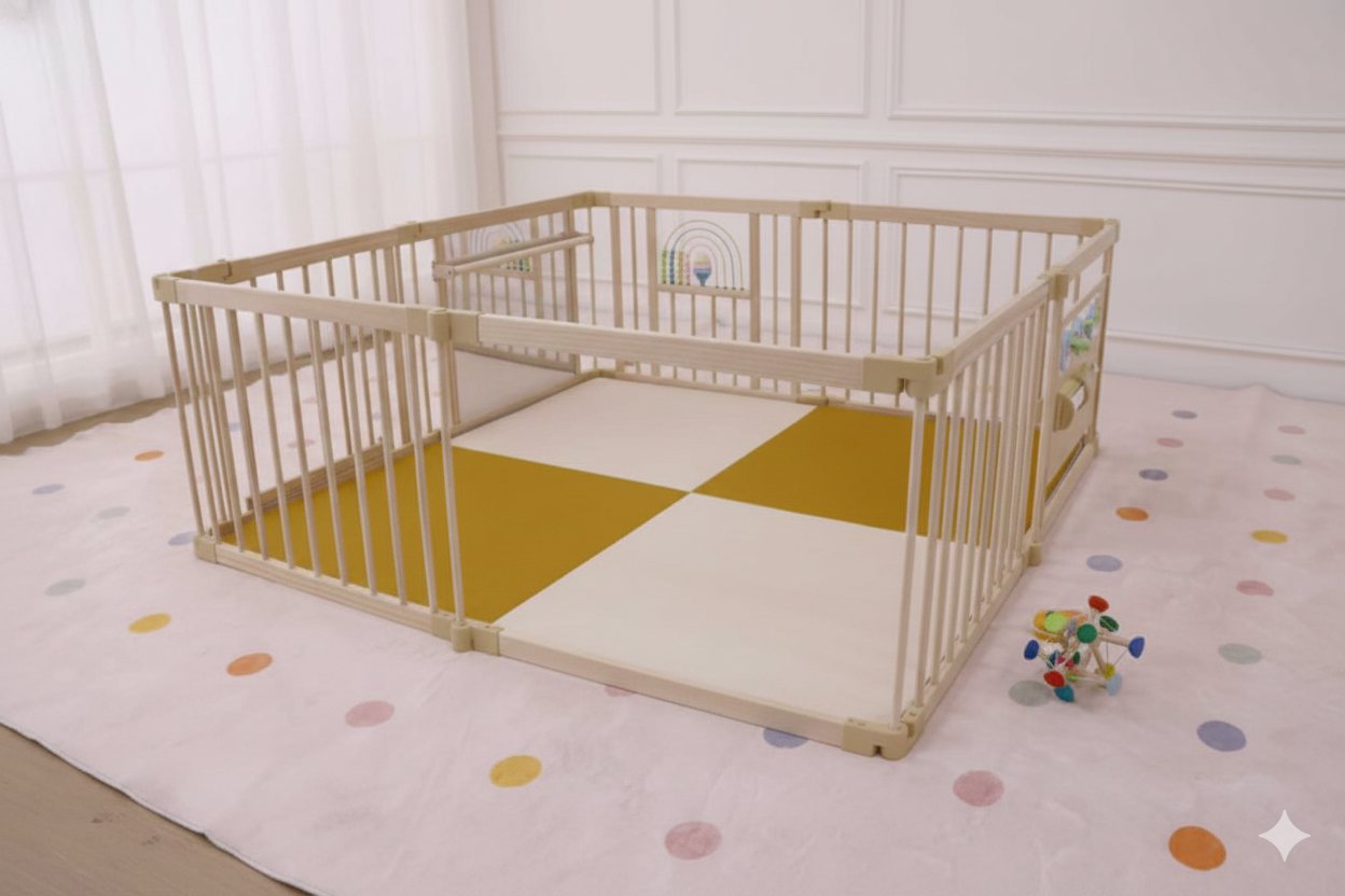 Avenlur Playpen Mat - For the Baby Playpen (Playpen Not Included)