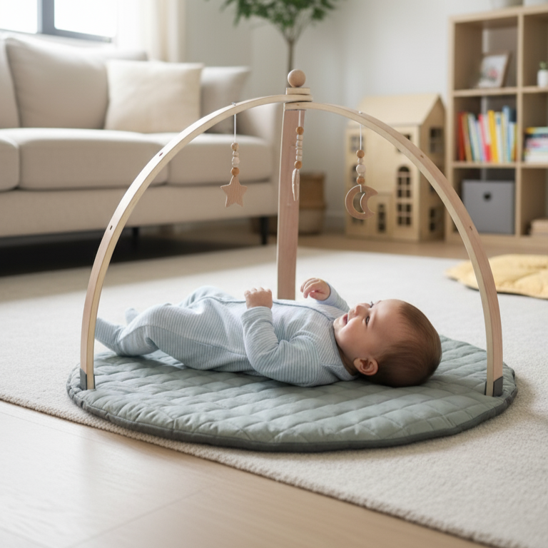 Avenlur Sapling | Wooden Baby Play Gym