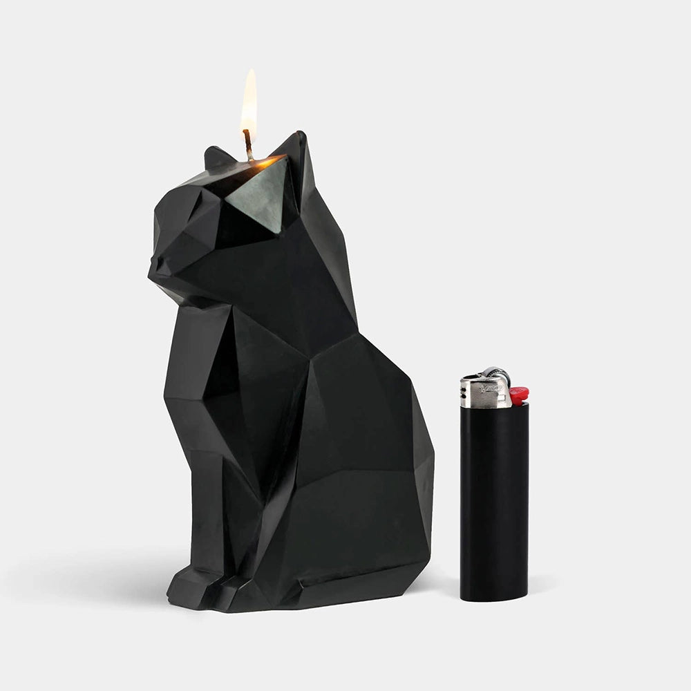 PyroPet Kisa Cat Skeleton Candle