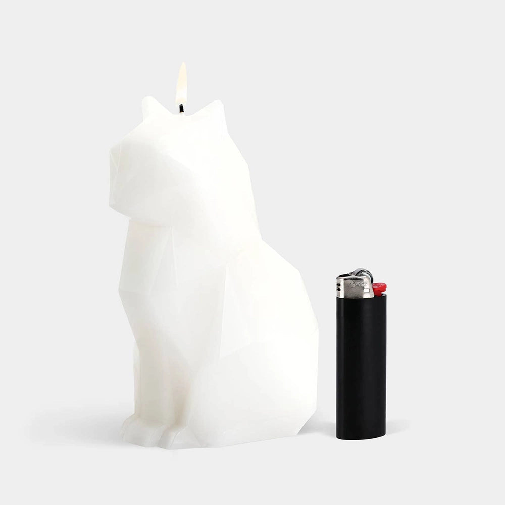 PyroPet Kisa Cat Skeleton Candle