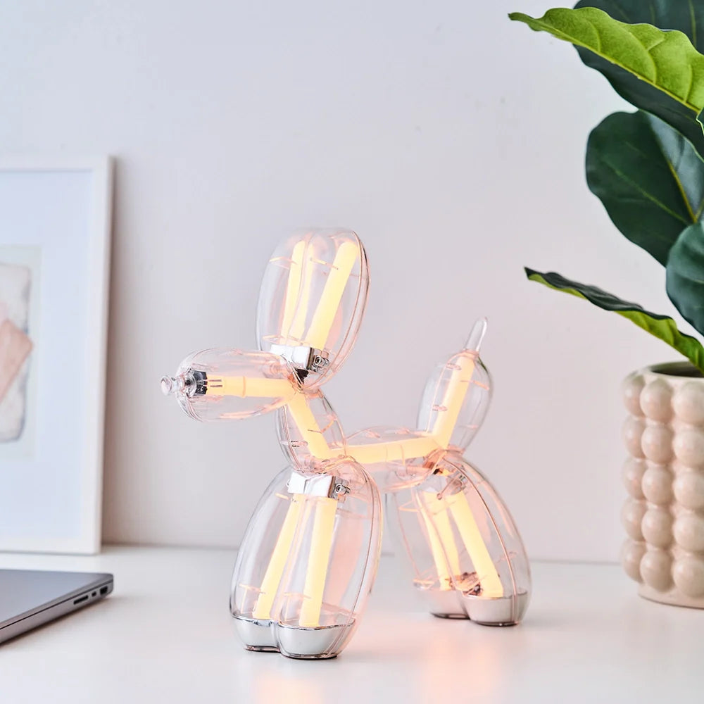 Jeff Koons Balloon Dog Lamp