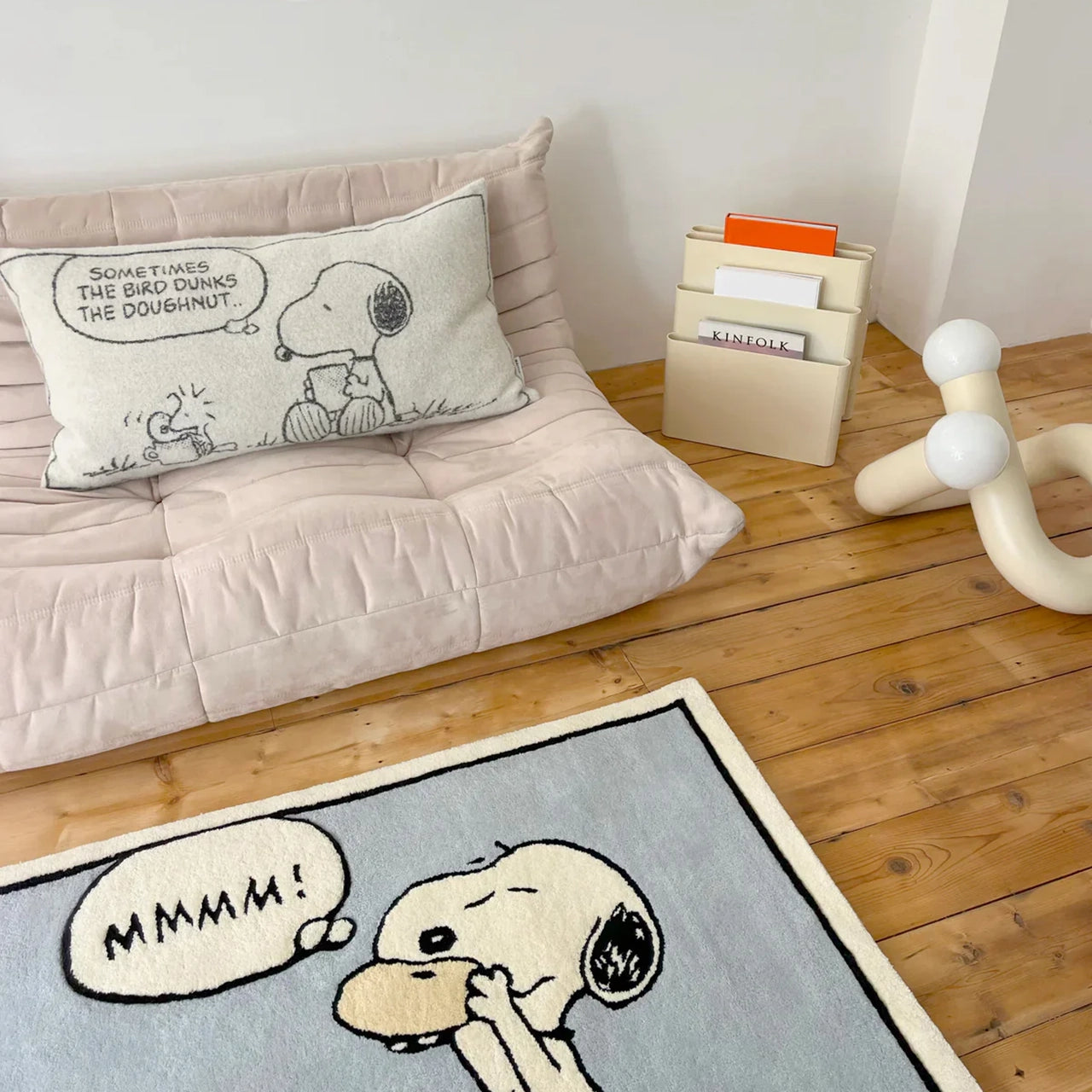 Peanuts Doughnut Pillow Cover XL