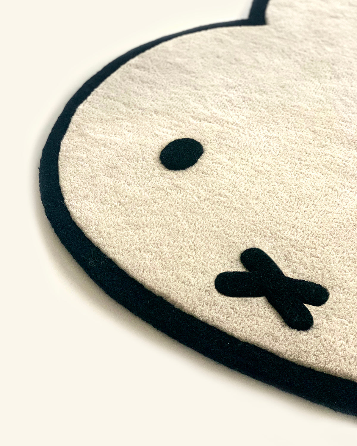 Rug NIJNTJE MIFFY Cream | Black Print