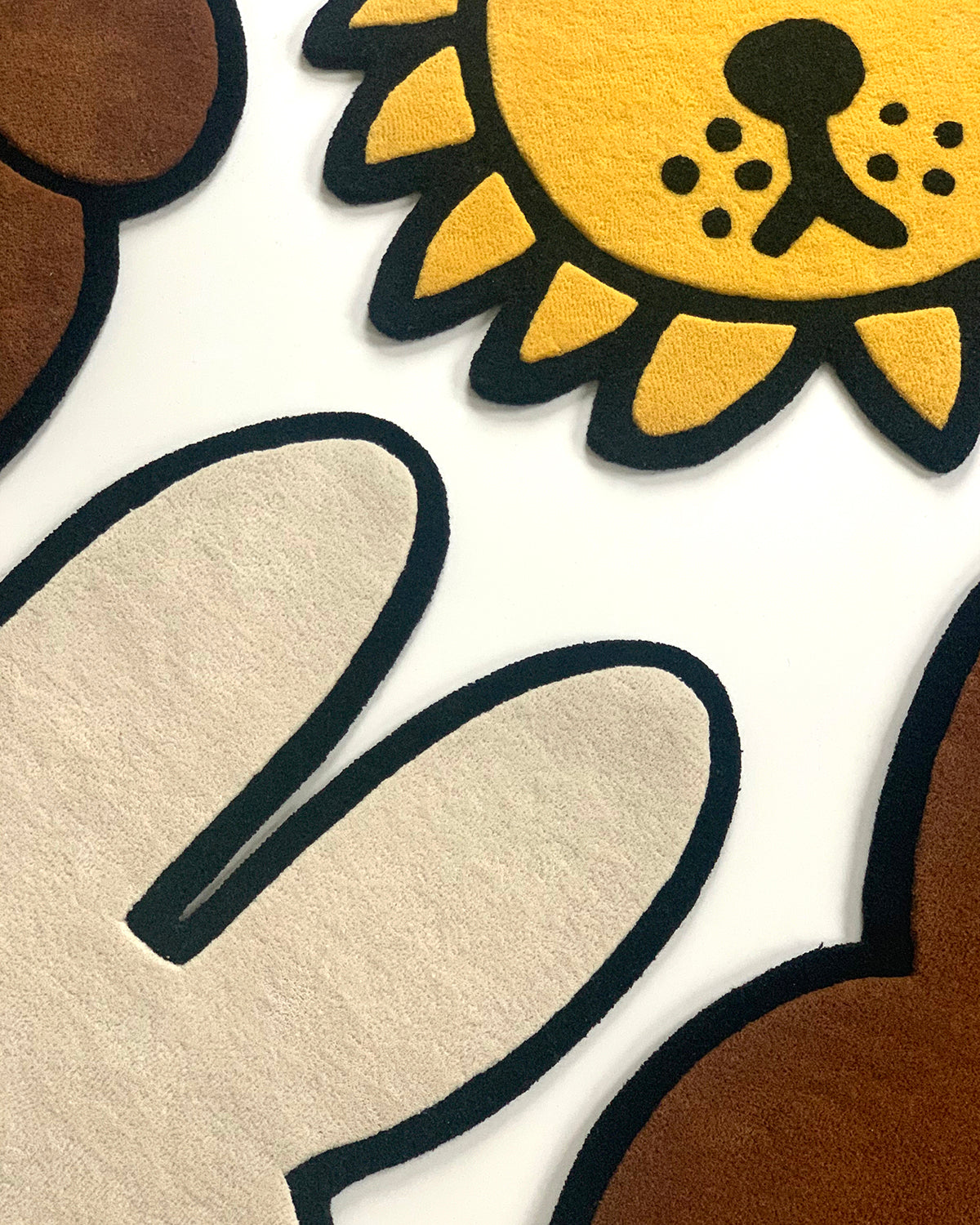 Rug NIJNTJE MIFFY Cream | Black Print