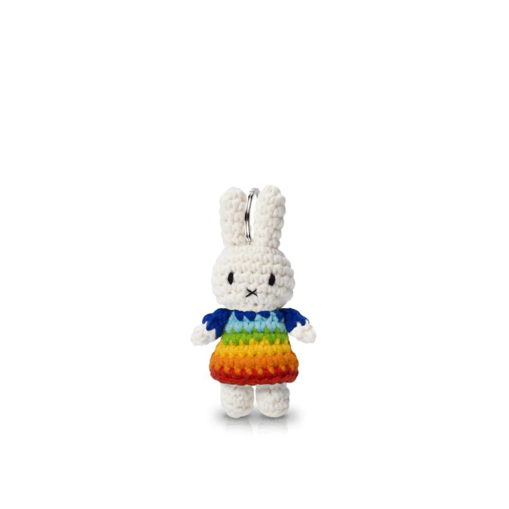 Miffy & Friends Crocheted Keychain - Rainbow