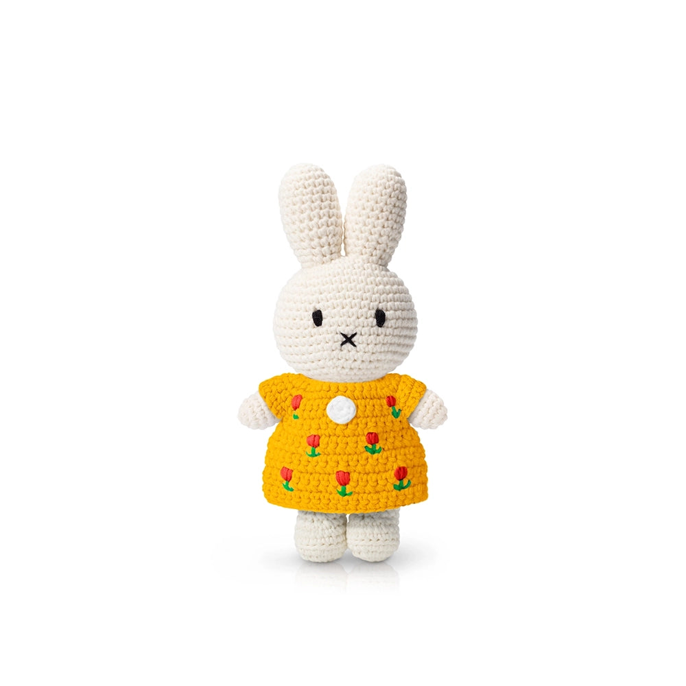 Miffy Crocheted Stuffed Plush - Tulip Dress