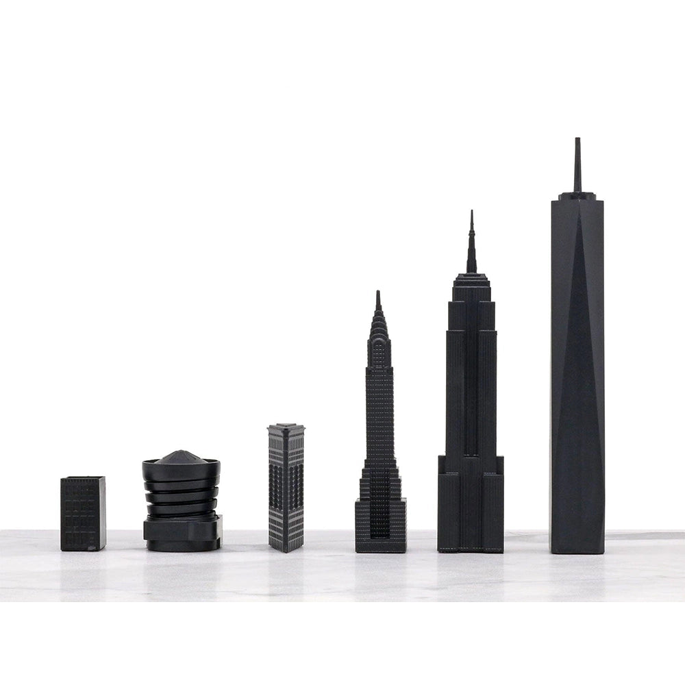 The New York City Acrylic Edition - Skyline Chess Set