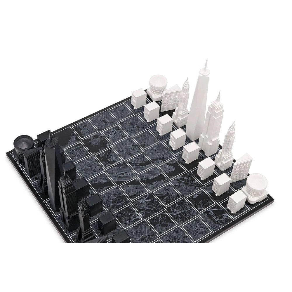 The New York City Acrylic Edition - Skyline Chess Set