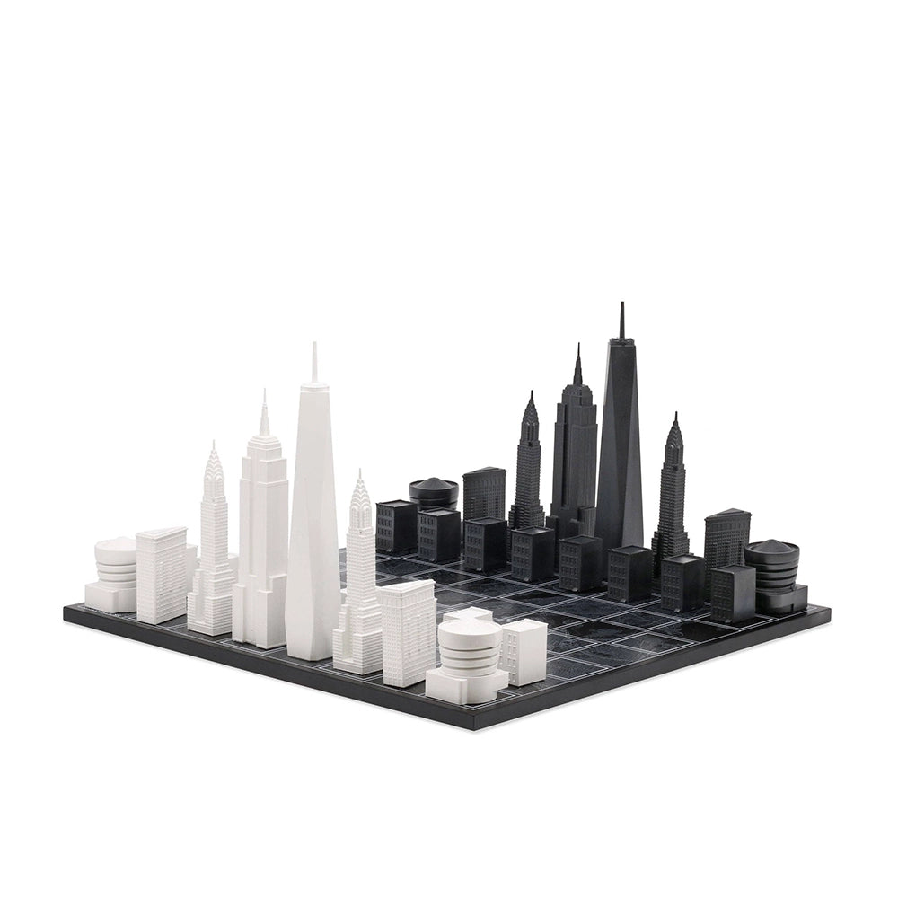 The New York City Acrylic Edition - Skyline Chess Set