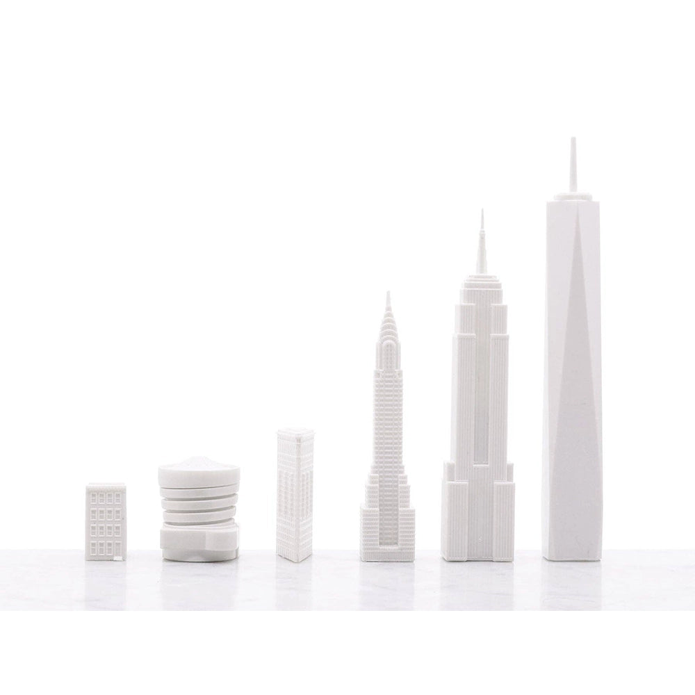 The New York City Acrylic Edition - Skyline Chess Set