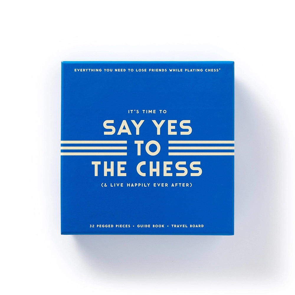 Say Yes To The Chess Game Set