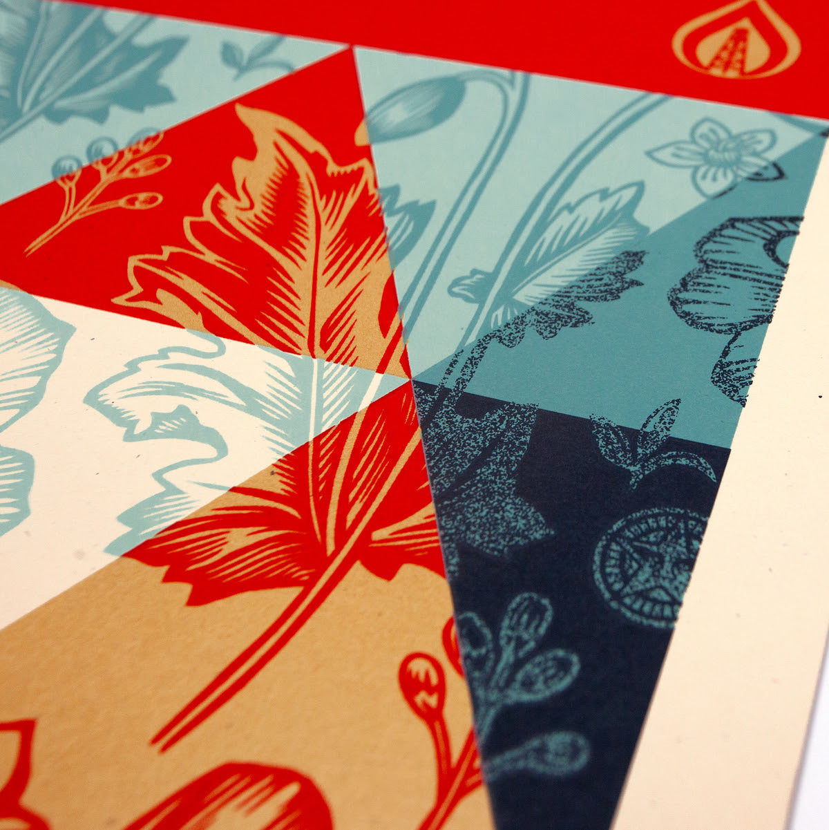 Shepard Fairey "Pattern of Denial" Print