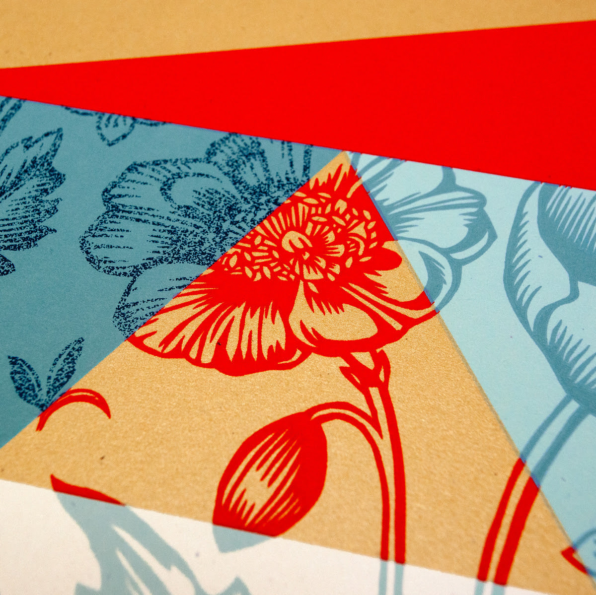 Shepard Fairey "Pattern of Denial" Print