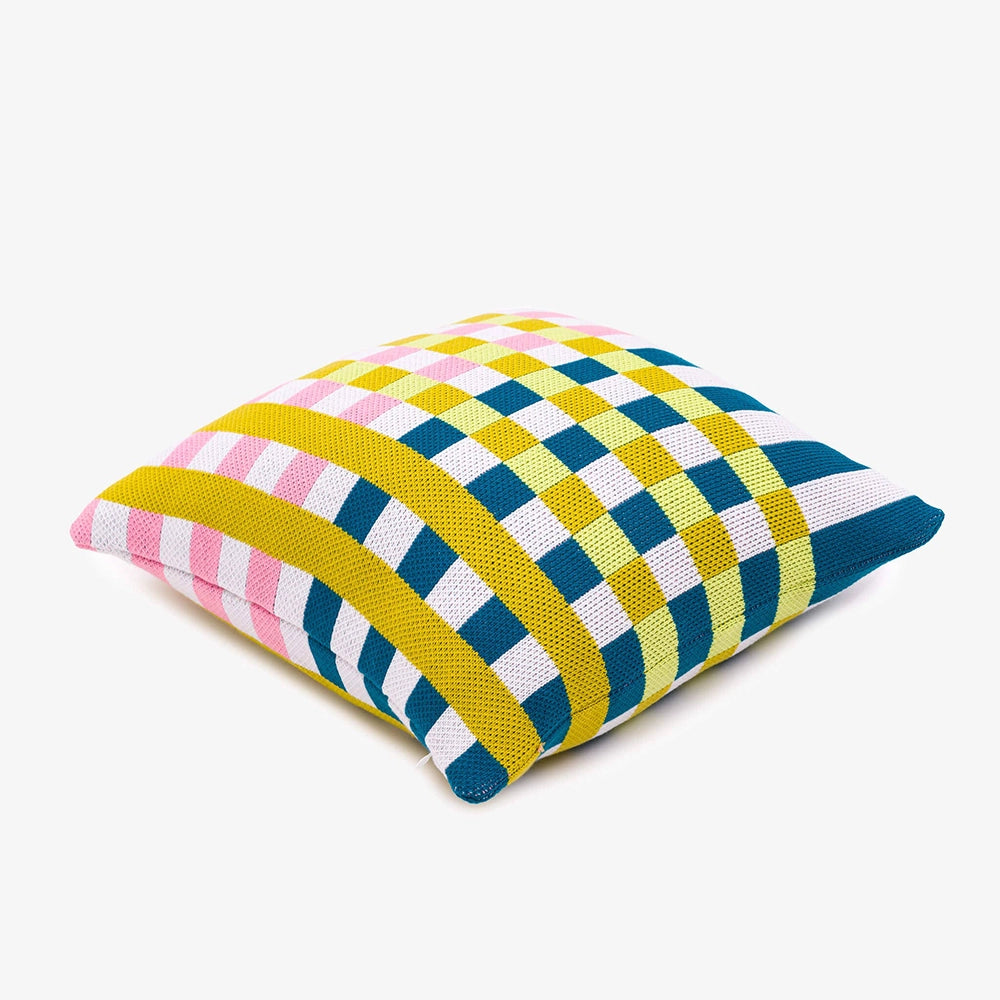 Square Pattern Pillow Cover