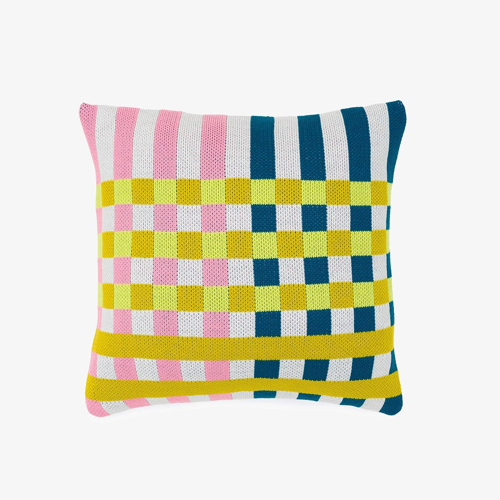 Square Pattern Pillow Cover