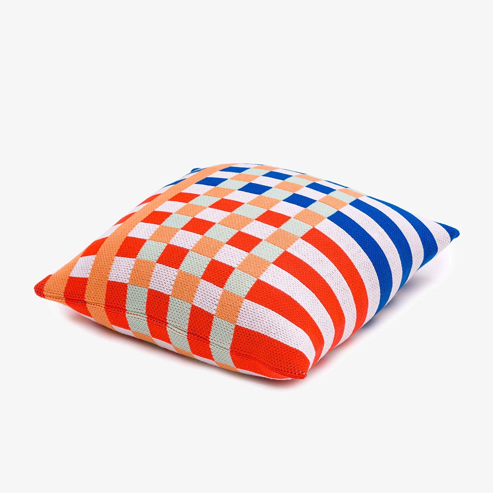 Square Pattern Pillow Cover