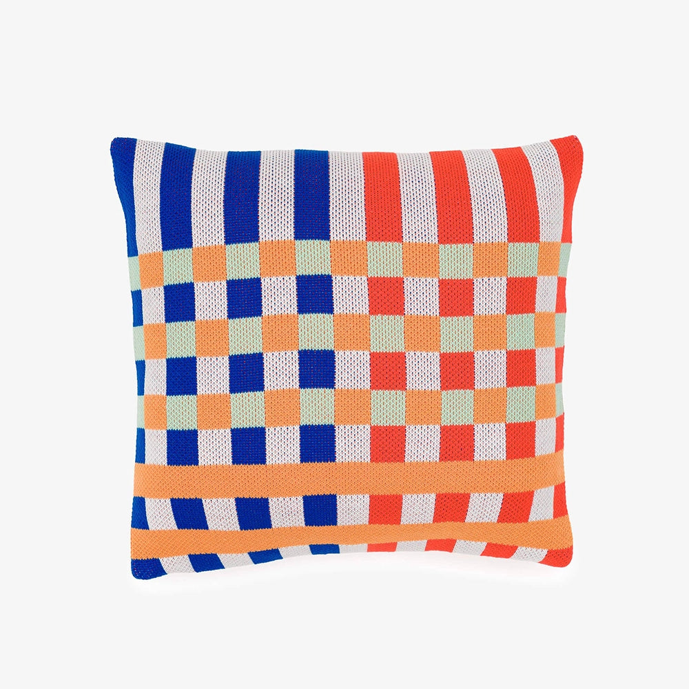 Square Pattern Pillow Cover