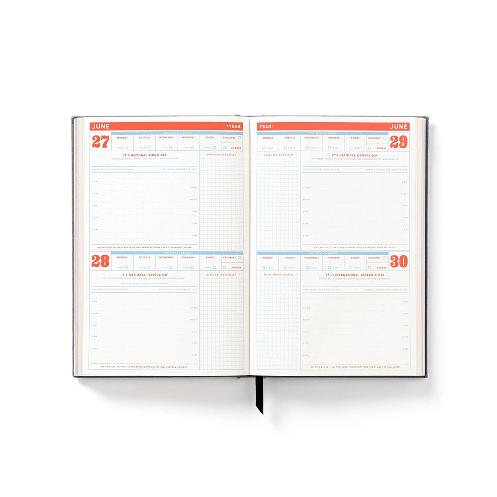 The Perpetually Late Show Undated Standard Planner