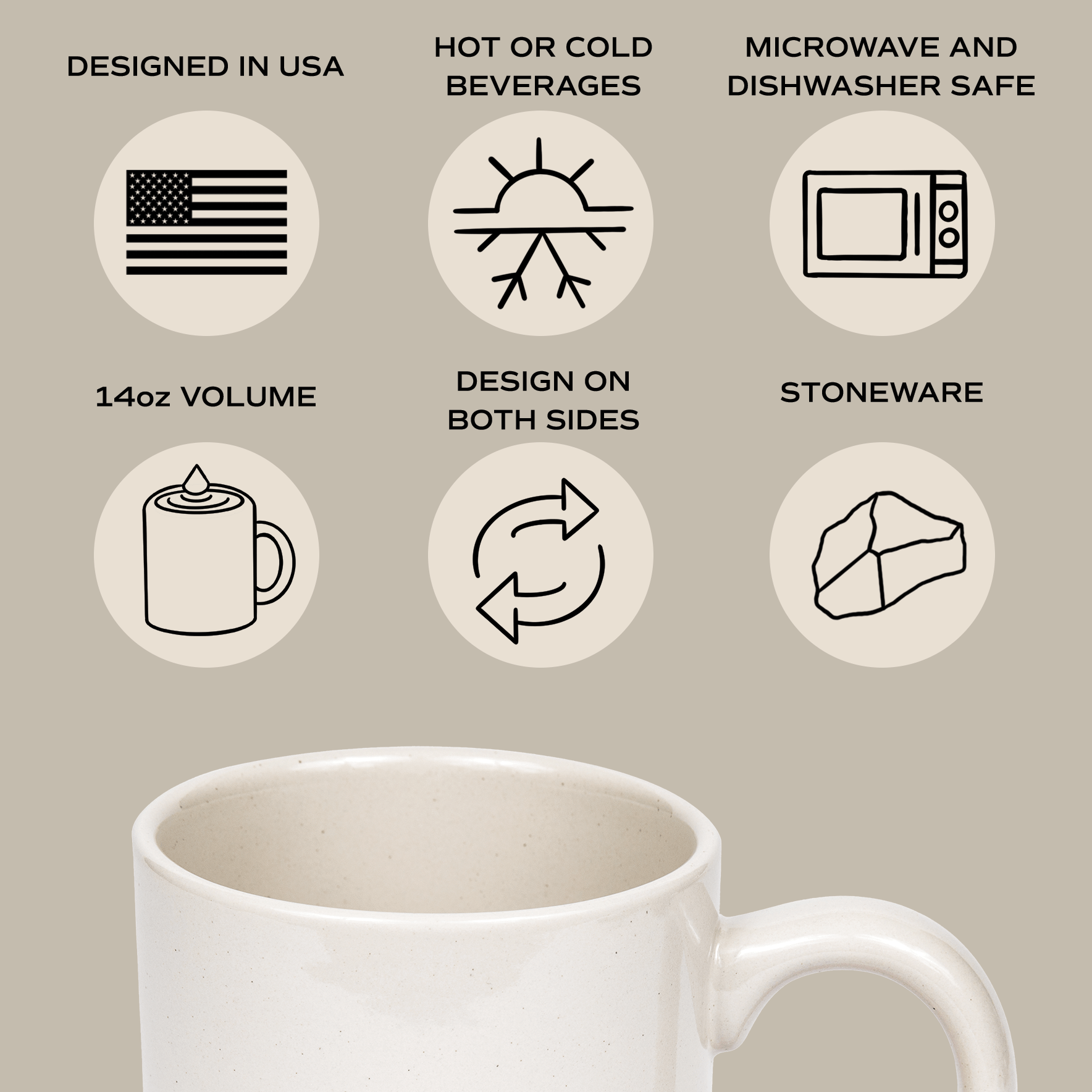 Mama Needs Coffee 14oz. Stoneware Coffee Mug