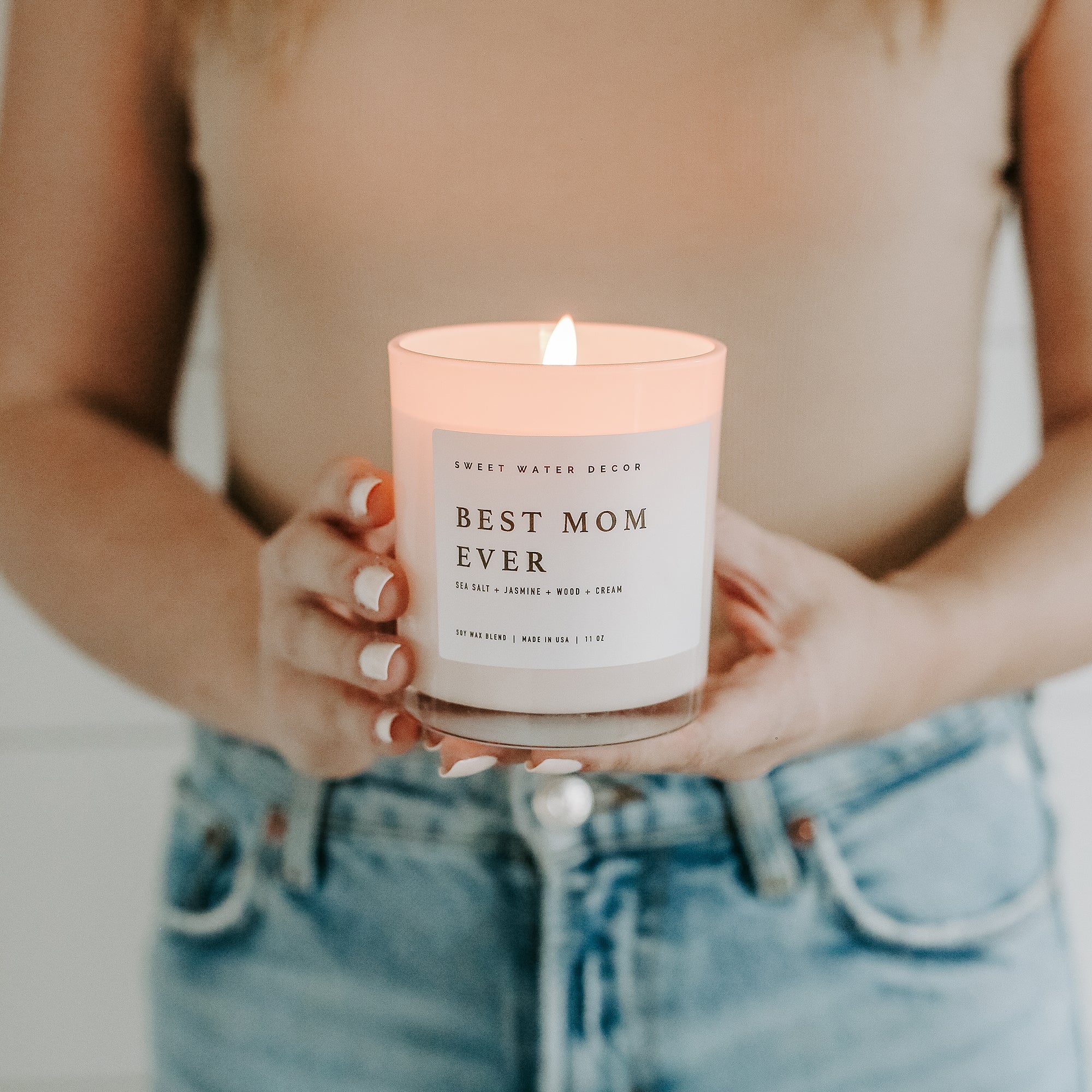Best Mom Ever! Soy Candle - 11 oz (Spa Day)