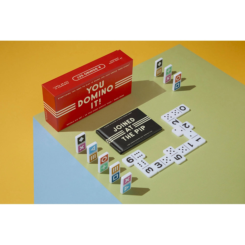 You Domino It! Domino Game Set