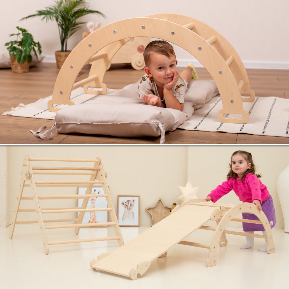 Montessori Climbing Gym with Cushion
