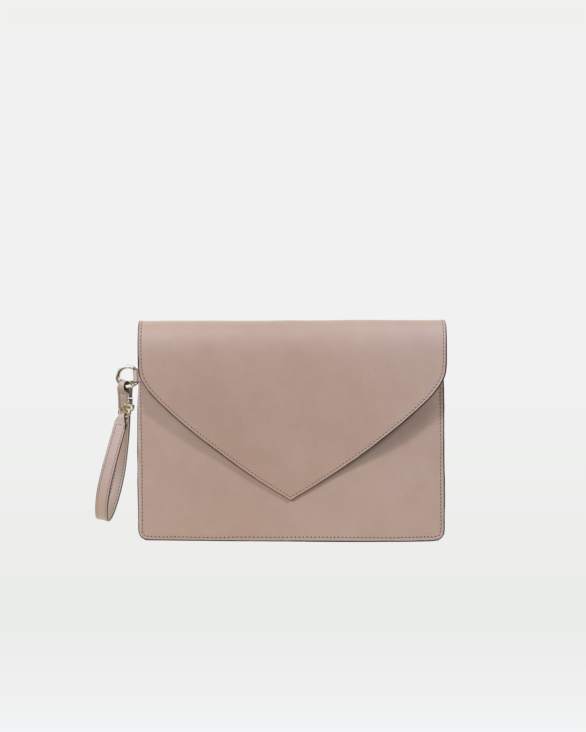 Envelope Clutch | Calfskin and Suede Leather
