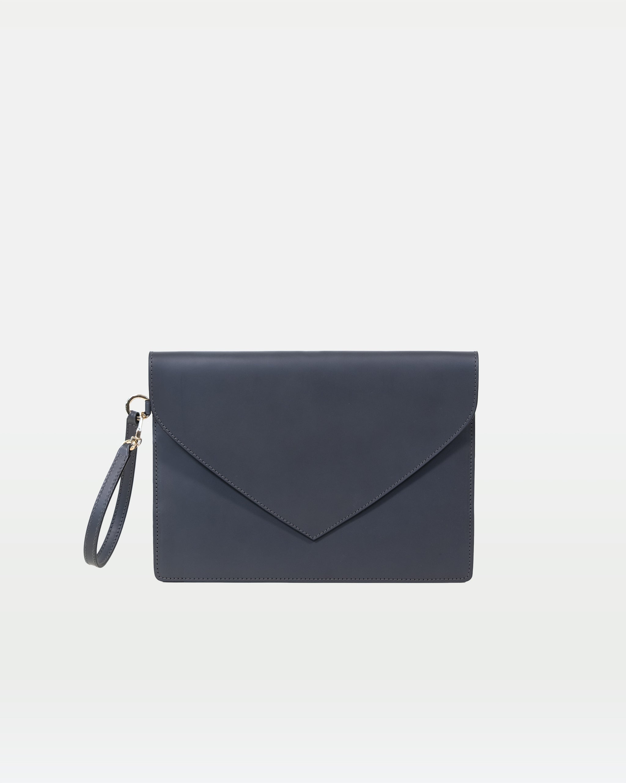 Envelope Clutch | Calfskin and Suede Leather
