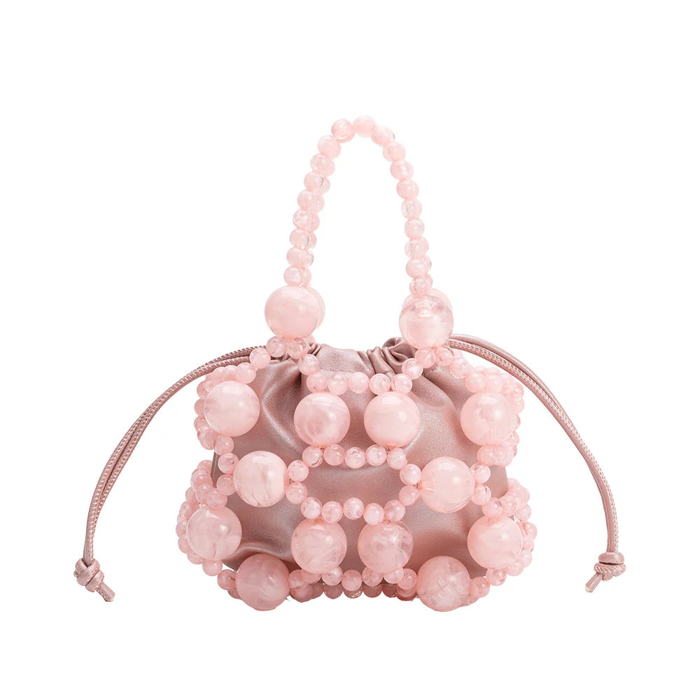 Chloe Beaded Top Handle Bag