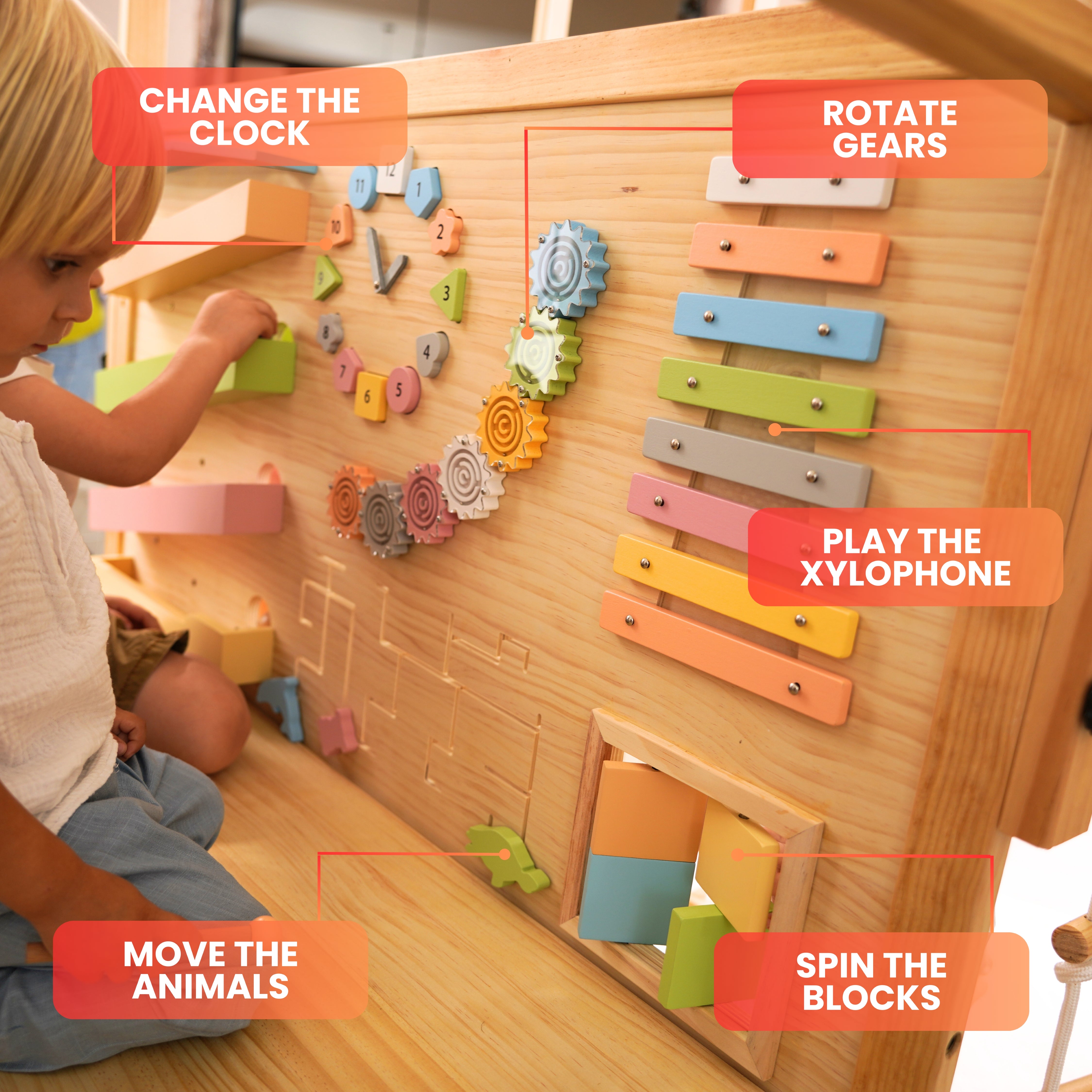 Avenlur Alpine Adventure Indoor Play Gym – Climber, Slide & Kids Activity Set