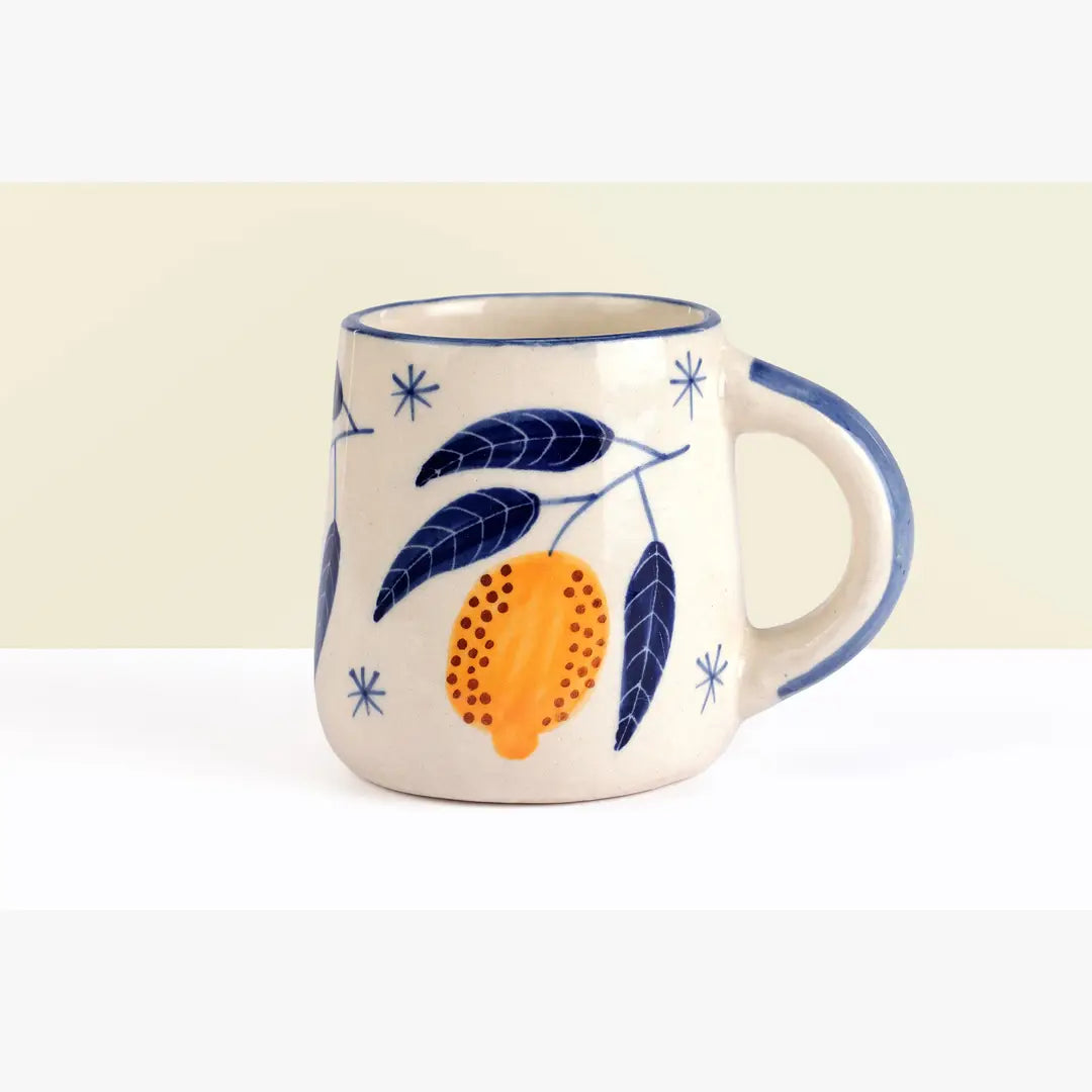 Lemon Coffee Mug - Set of 2