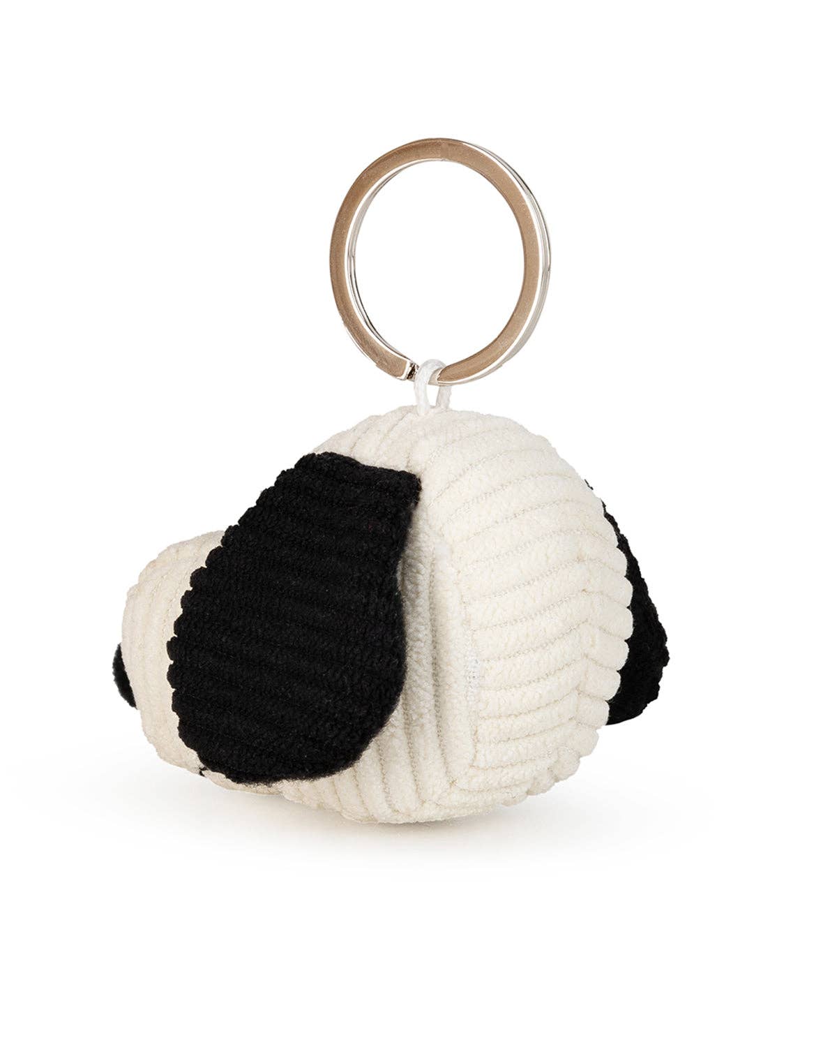Peanuts Snoopy Head Plush Corduroy Keychain