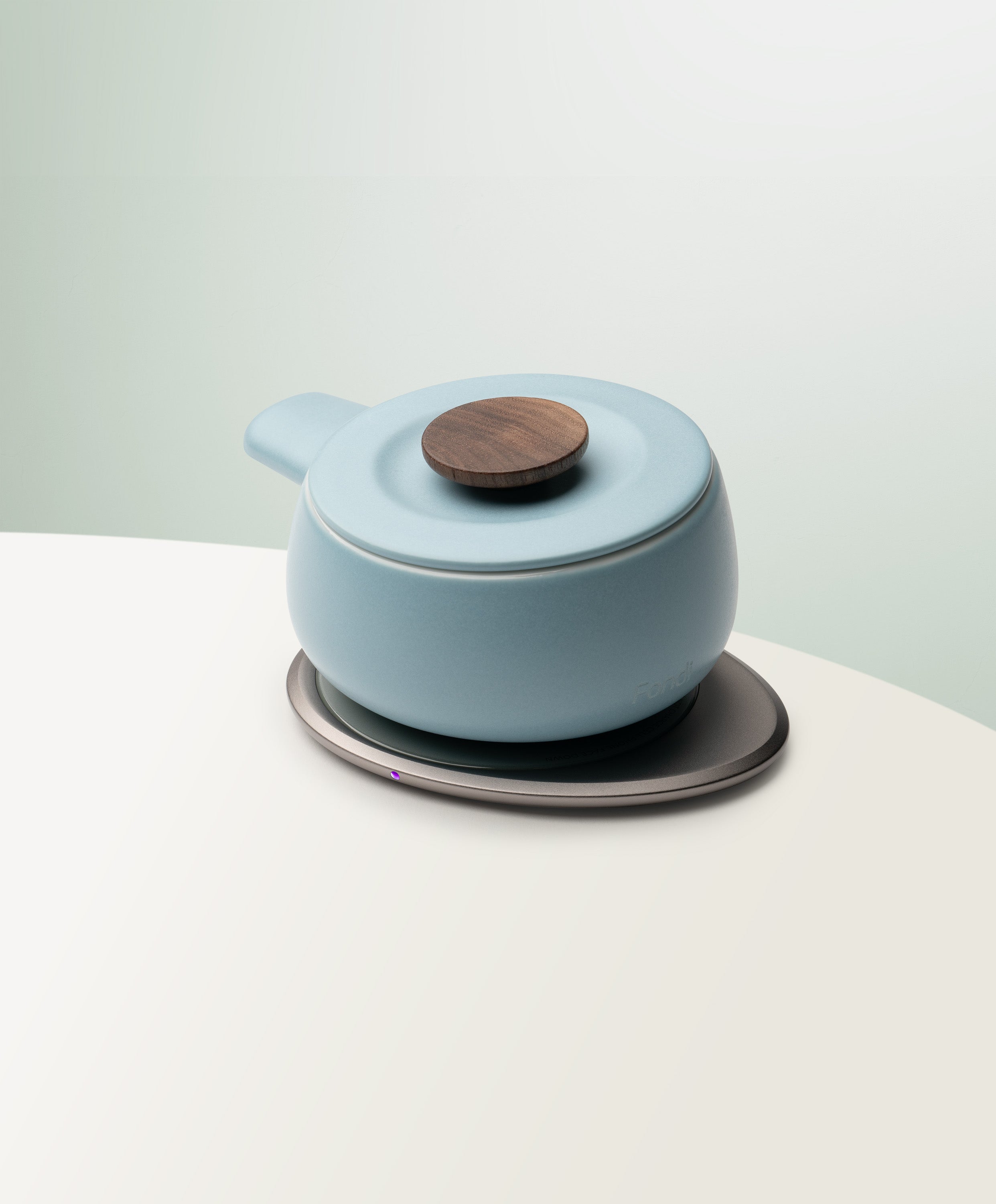 OHOM Fondi Self-Heating Fondue Set - Moonmist Blue (SD)