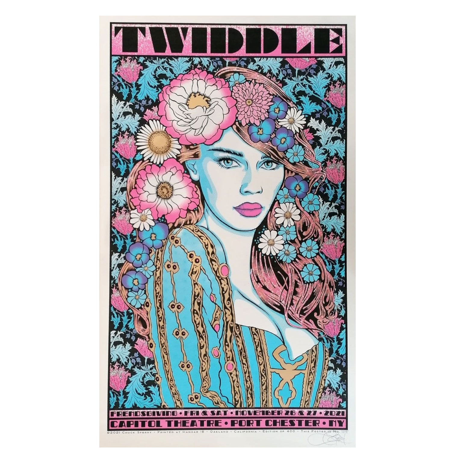 Chuck Sperry Twiddle, Port Chester "Niobe" Test Print