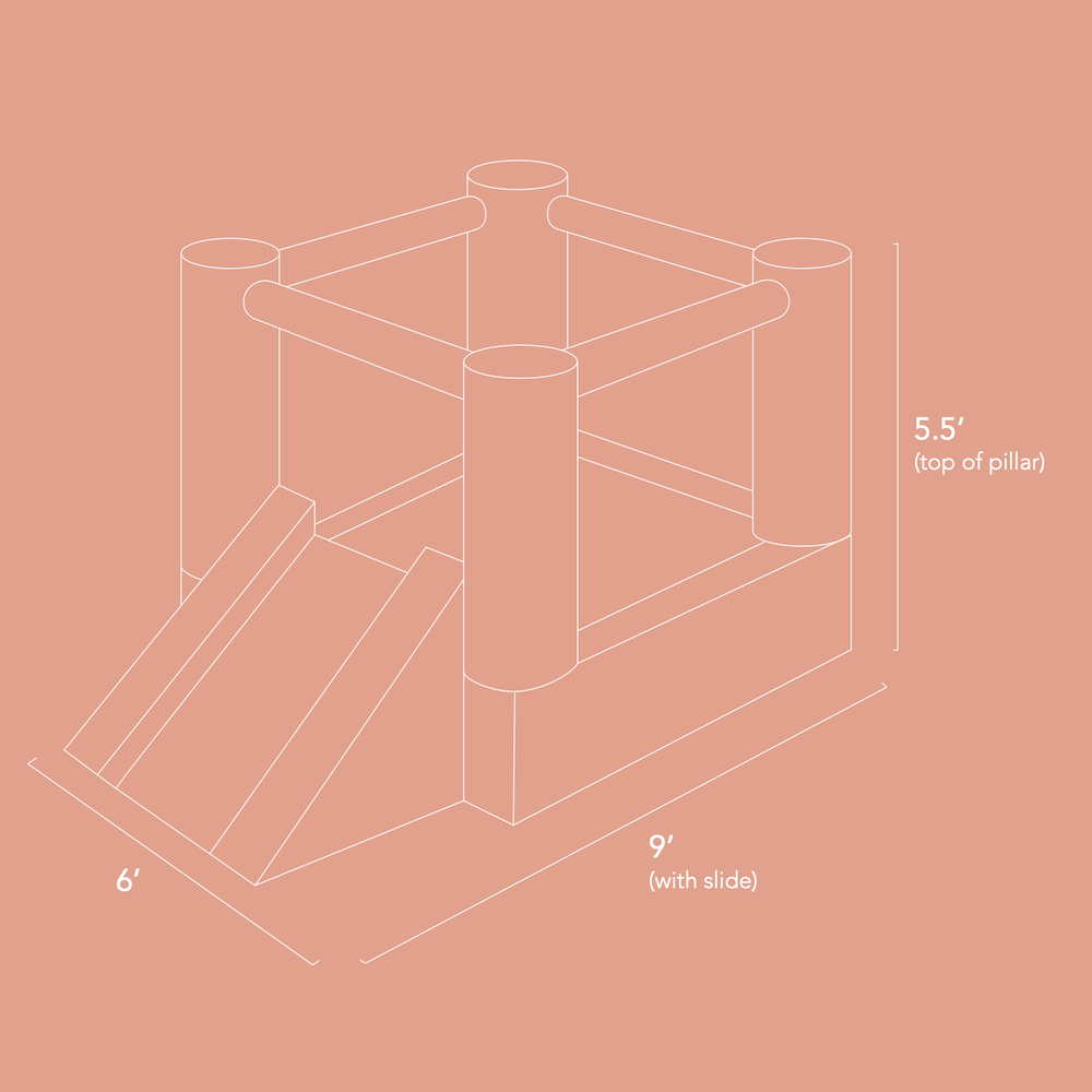 Smol Tumble Bounce House | Neutral
