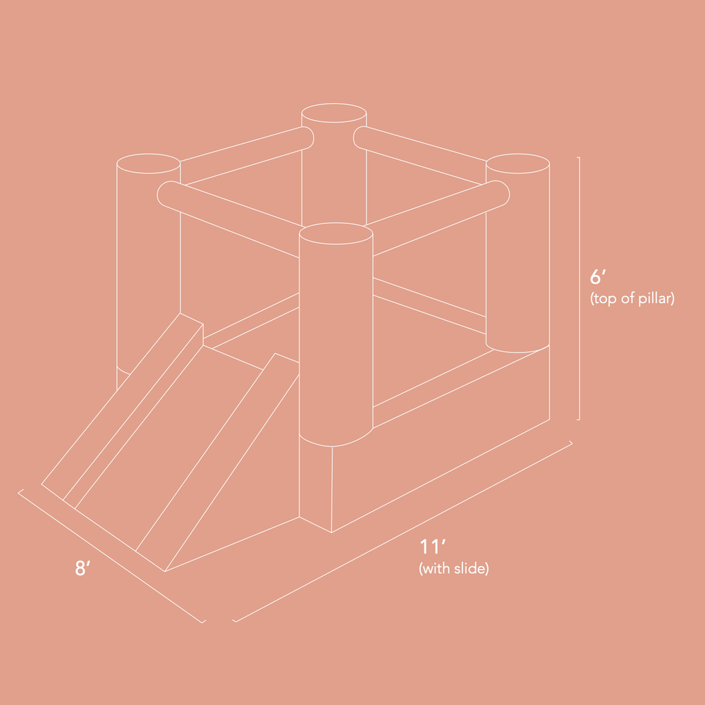 Smol Tumble Bounce House | Neutral