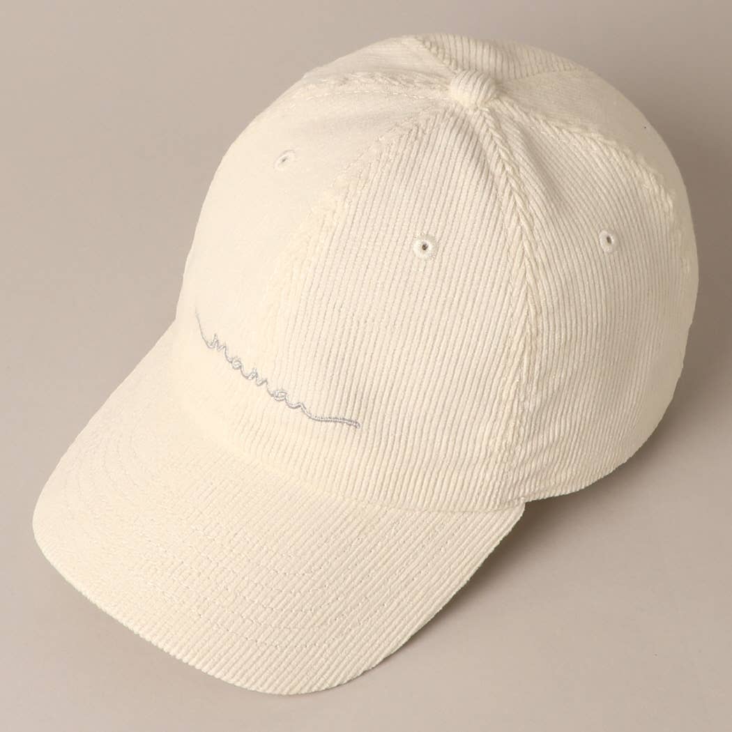 Mama Embroidered Baseball Cap