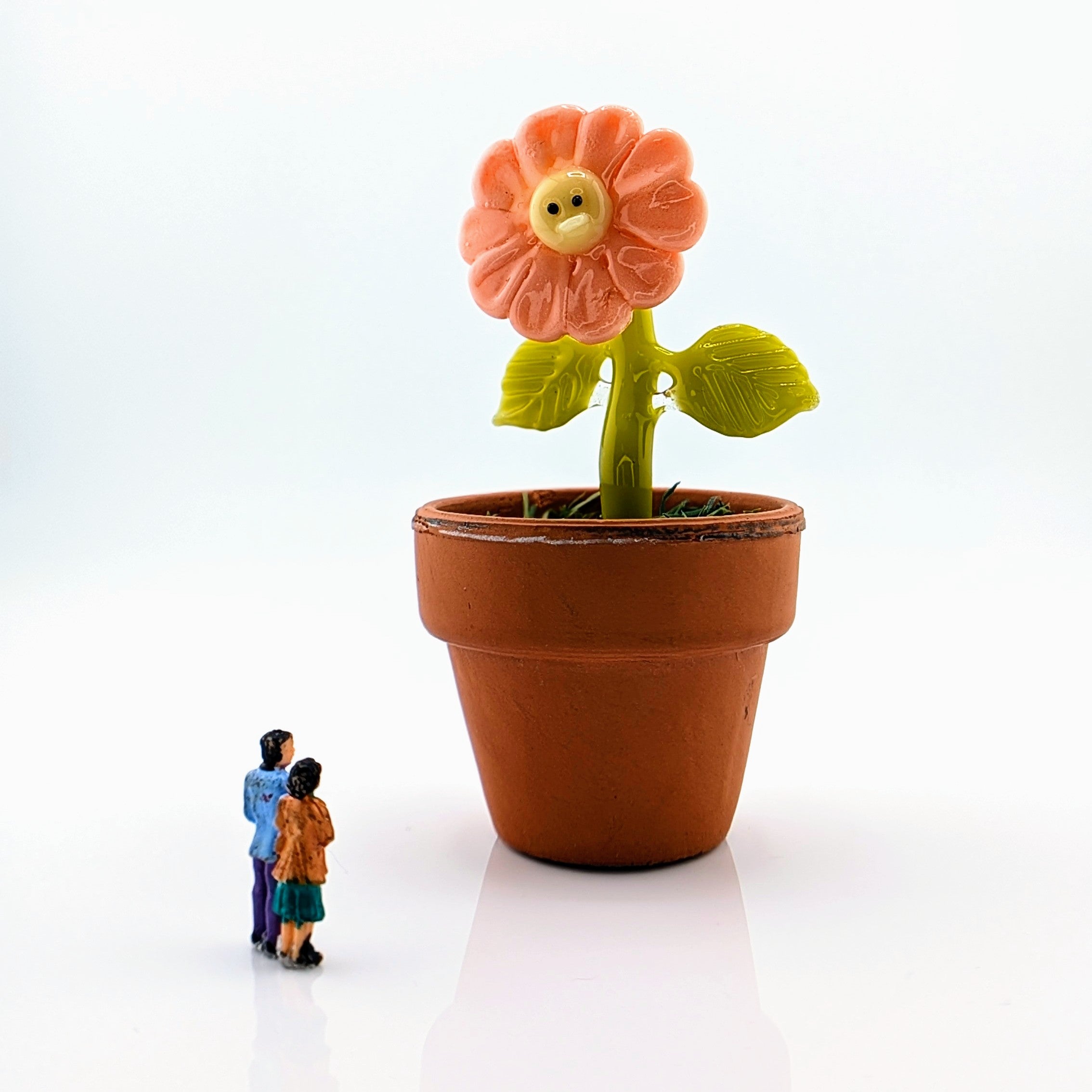 Ethan Windy "Dreamsicle" Glass Sculpture