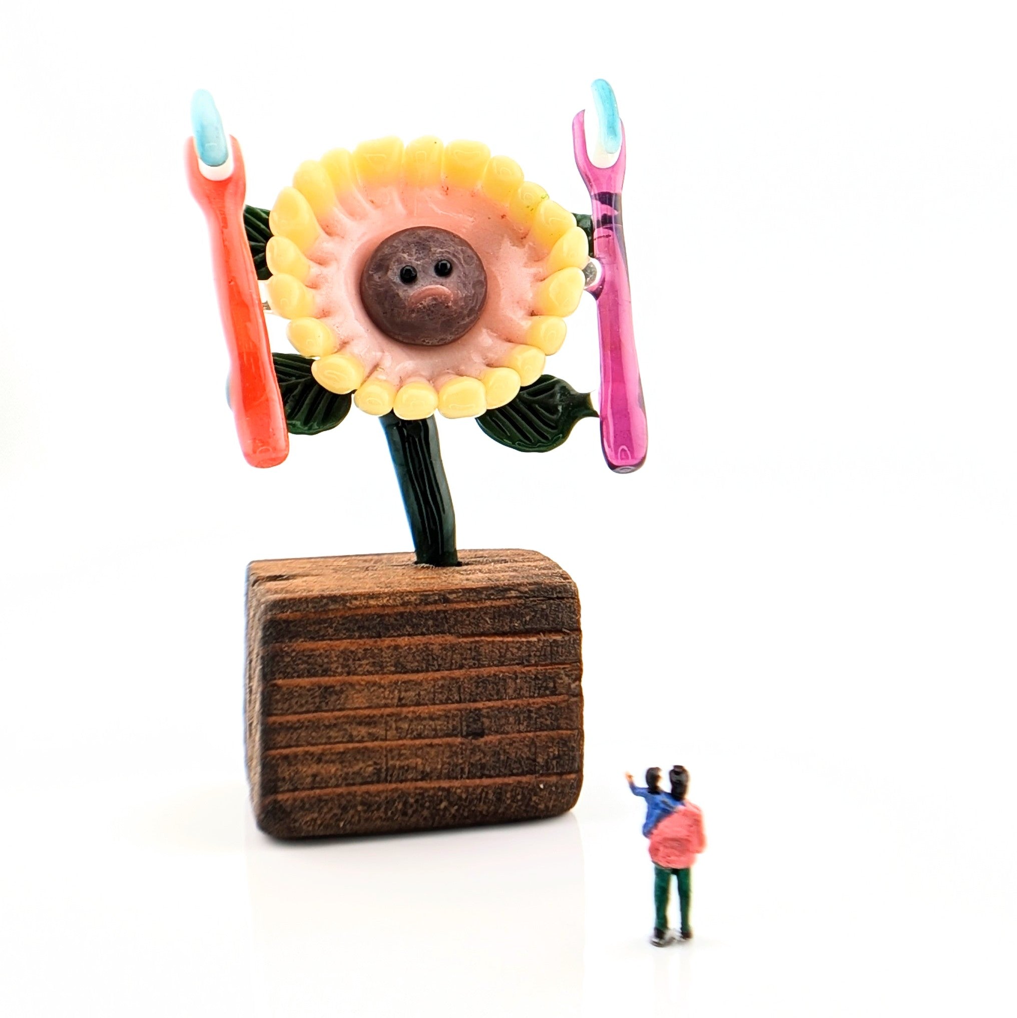 Ethan Windy "Hygien-ica Mature" Glass Sculpture