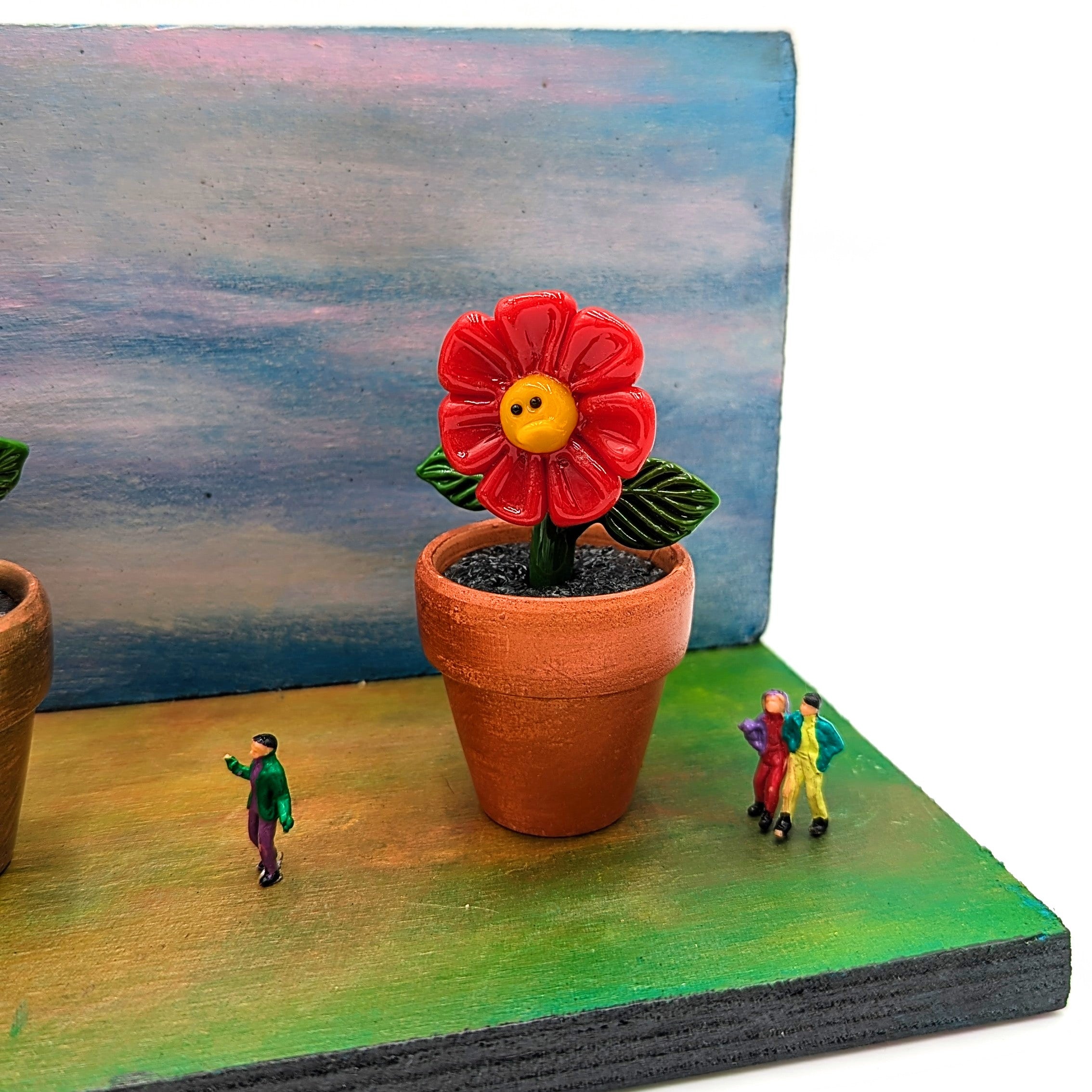 Ethan Windy "Land of the Giants" Glass Sculpture