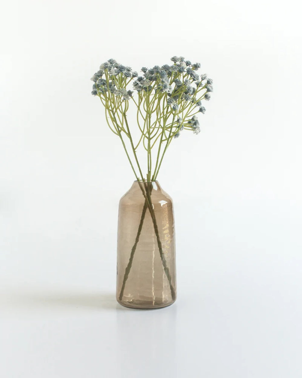 S/3 Hammered Bud Vases - Smoke