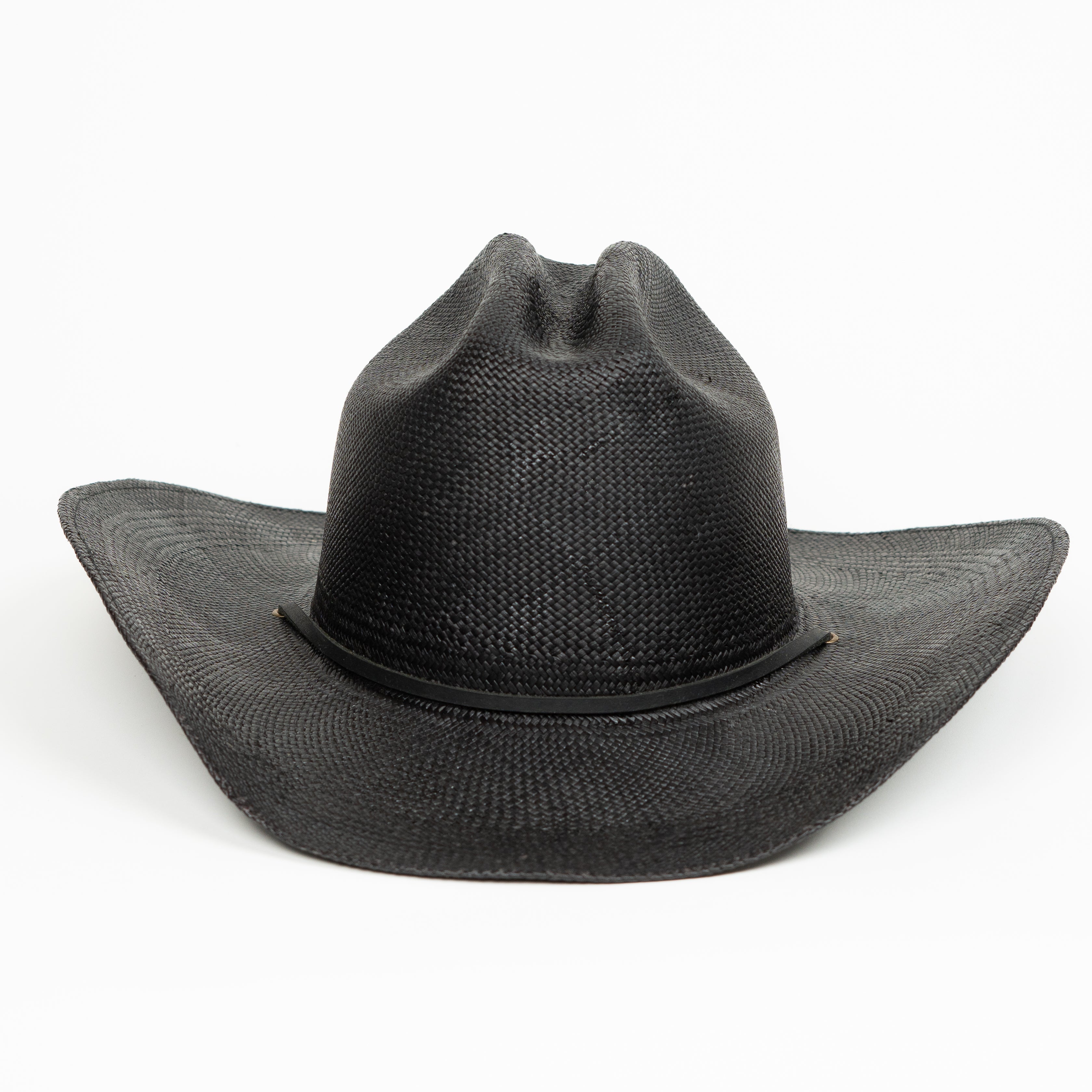 Karina Straw Cowboy Hat - Black