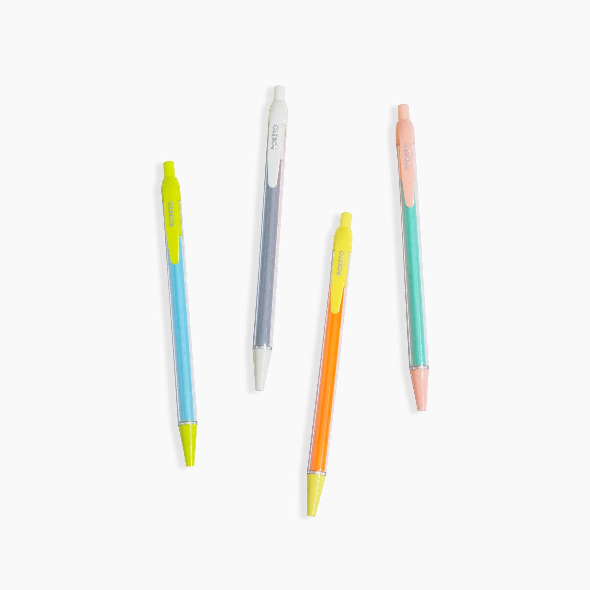 Colorblock Mechanical Pencil - Set of 4
