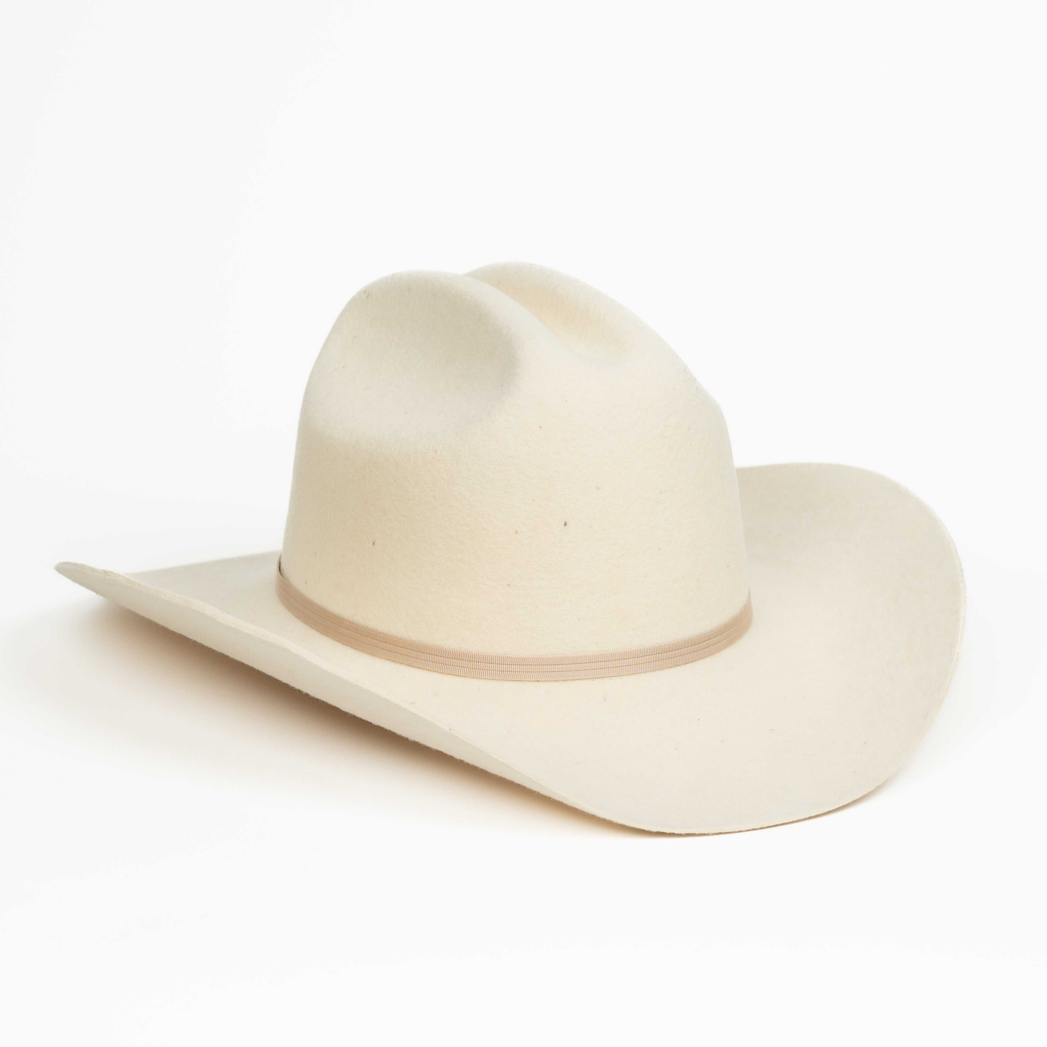 Karina Wool Cowboy Hat - White