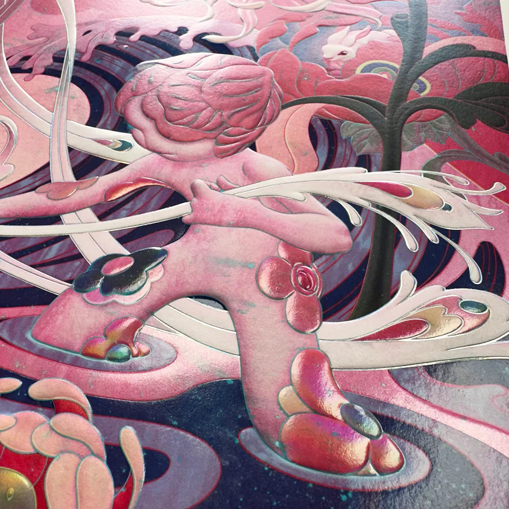 James Jean "Adrift III" Print - Custom Framed