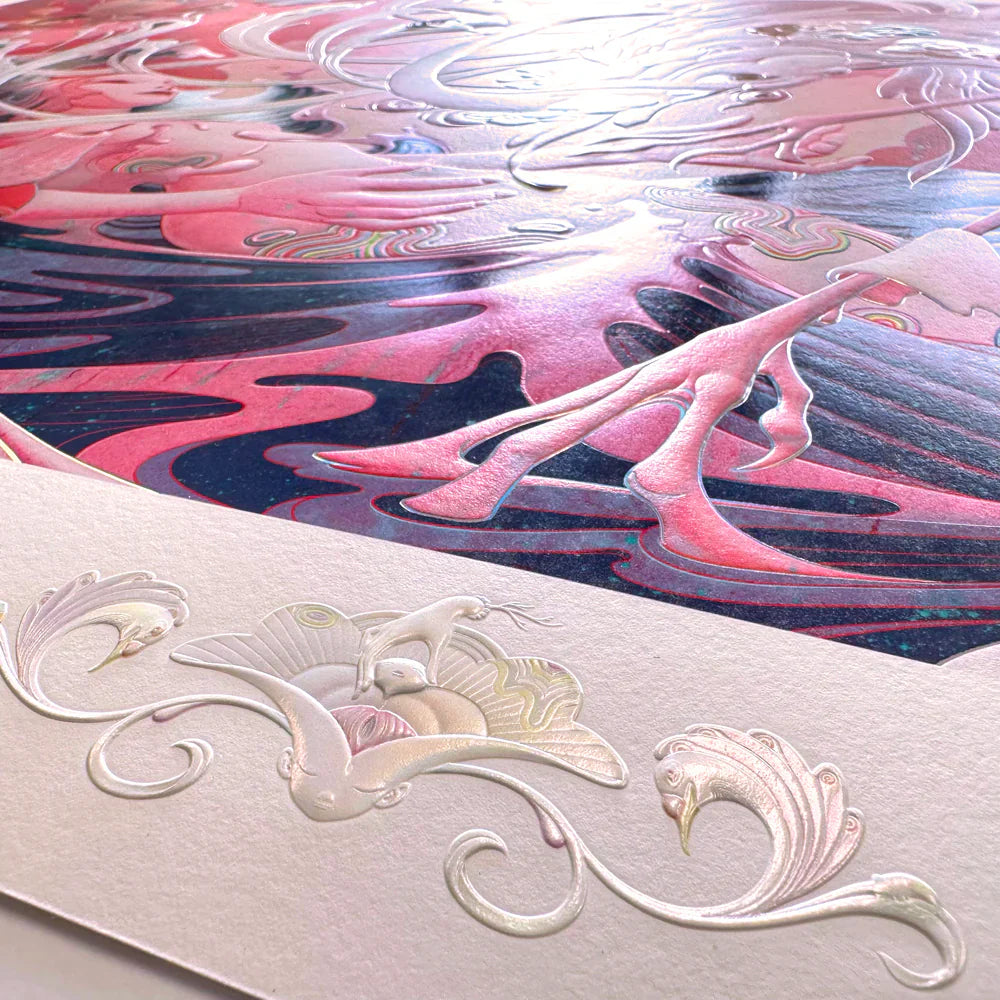 James Jean "Adrift III" Print - Custom Framed